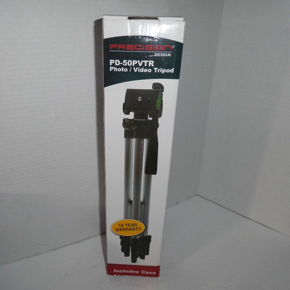 Photo/ Video Tripod, With case, By Precision, In Box - Picture 1 of 6